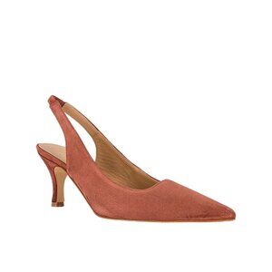 Flattered Franchesca Slingback Heels in Rust 37 Womens Pumps Shoes